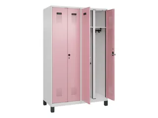 locker voor scheiding van kleding,HxBxD 1950x1200x500mm,4vak - 1