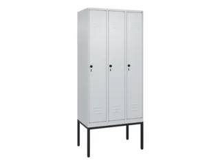 locker voor scheiding van kleding,HxBxD 2120x900x500mm,3vak - 1
