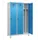 locker voor scheiding van kleding,HxBxD 1950x1200x500mm,3vak