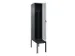 locker voor scheiding van kleding,HxBxD 2120x400x815mm,1vak