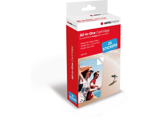 vull Realipix Mini P cartridge+20 vel fotopap | DiscountOfficeMachines.nl