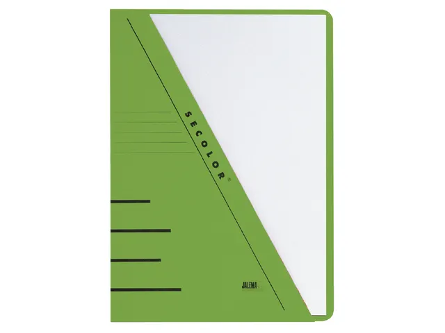 Insteekmap Djois Secolor A4 recycled 250gr groen