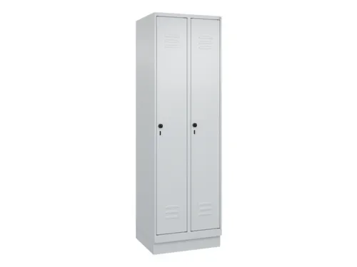locker voor scheiding van kleding,HxBxD 1950x600x500mm,2vak