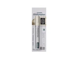 Krijtstift Europel 6mm wit blister 1 stuk