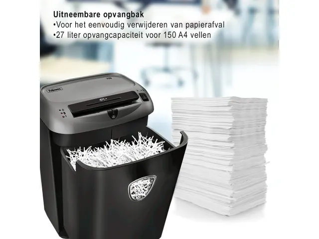 Papiervernietiger Fellowes 70S stroken 5.8mm P-2