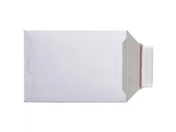 Karton Envelop Wit 248x351x50mm 500gram Kleefbare Strip 100 Stuks
