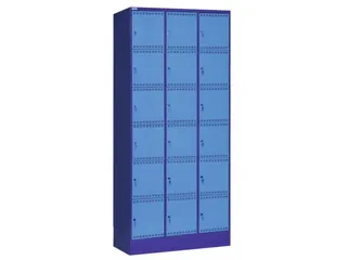 Elektro-Vakkenkast Hxbxd 1995x905x582mm 18 Vakken Sokkel - 2