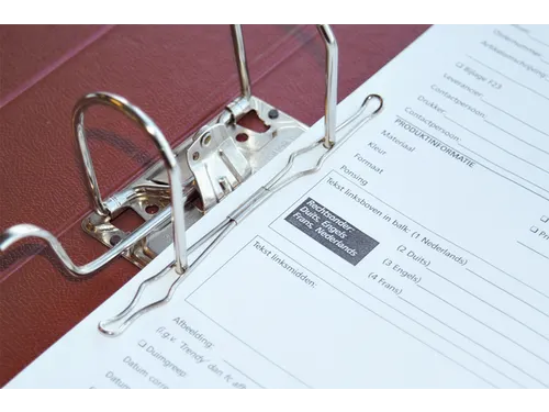 Papierspanner Kangaro voor ordners en ringbanden 20 stuks
