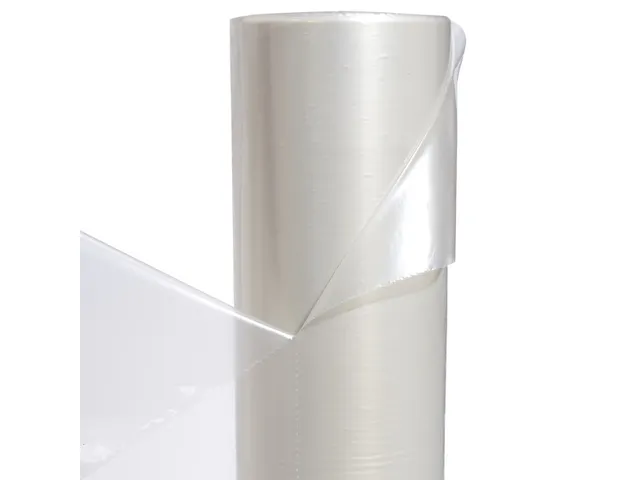 LDPE vloerafdekfolie 55 µm 1200mmx1400m transparant