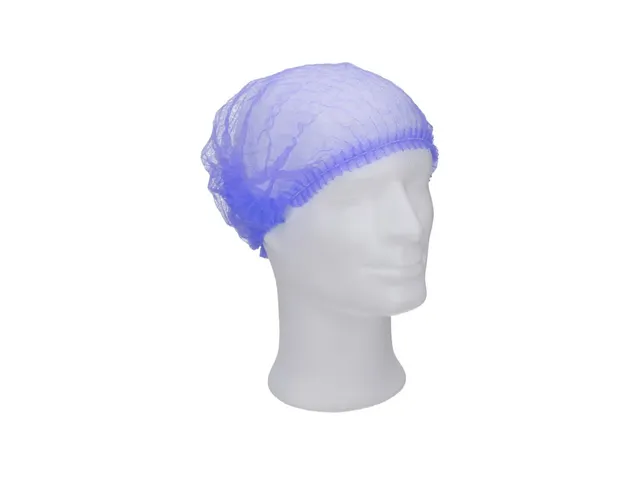 CMT Haarnet Clip Cap PP Non Woven Paars Maat M 50cm 1000 Stuks