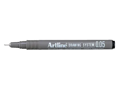 Fineliner Artline technisch 0.05mm zwart
