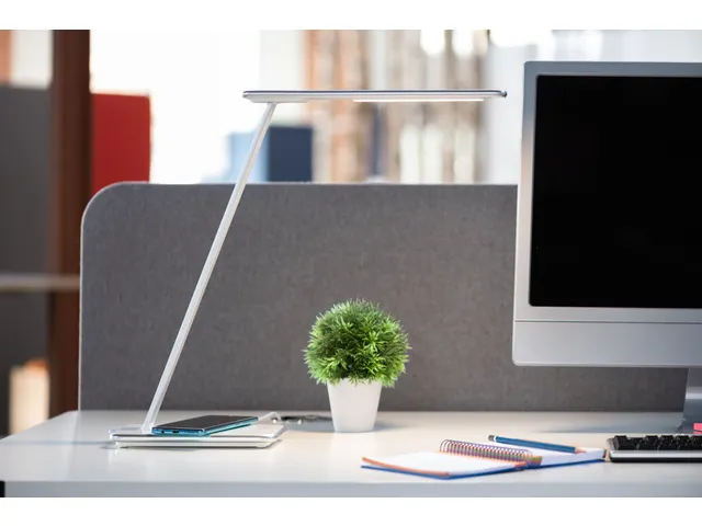 Bureaulamp Unilux Jazz led grijs