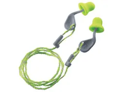 Uvex Xact-fit Disposable oordoppen 26 dB Lime met koord 50 paar