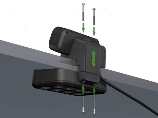 Stekkerdoos Brennenstuhl Estilo bureau duplex 10-voudig 1 USB C, 1 USB