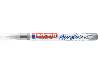 Acrylmarker edding e-5300 fijn zilver - 2