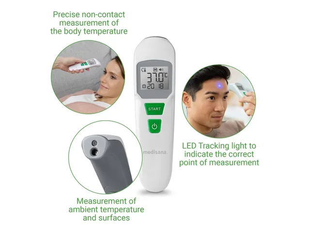 Medisana TM 760 Infrarood lichaams-thermometer Multifunctioneel