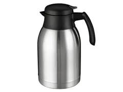 Thermoskan Bravilor dubbelwandig 2 liter RVS zwart