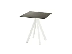 bistrotafel,HxBxD 730x700x700mm,rechthoekig,4voeten wit
