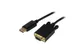 4,5 M Lange Displayport-naar-vga-adapterconverterkabel Zwart