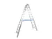 Escabeau Double Accès Aluminium Hauteur D'estrade 2 80M 2X12Marches