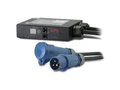 In-Line-stroommeter, 16 A, 230 V, IEC309-16 A, 2P+G