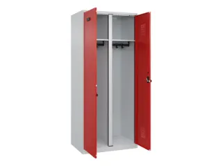 locker voor scheiding van kleding,HxBxD 1850x800x500mm,2vak - 1