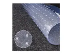 OUTLET Stoelmat PVC 120x150cm zachte vloer