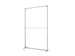 FlexFrame Modulair systeem beurswand 120x200cm Zilver frame