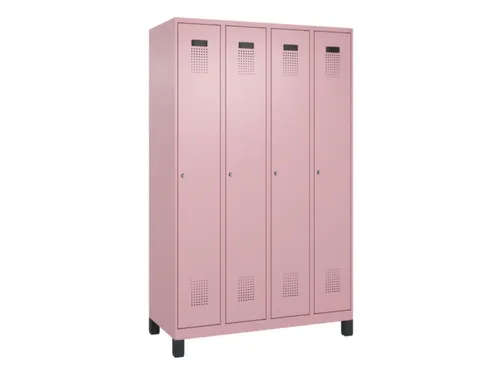 locker,HxBxD 1950x1200x500mm,4vak,vak B 300mm,cil.-slot,voeten