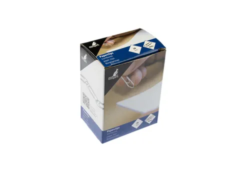 Attaches trombones Kangaro 32 mm, galvanisé, angulaire, 1000 pièces