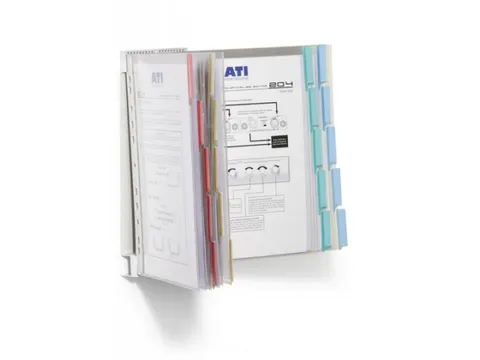 Wandhouder A4 Display Systeem Wall 5692 met 20 zichtpanelen