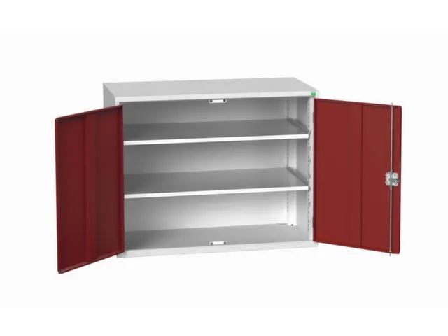 universele kast,HxBxD 900x1300x550mm,2xStalen bodem,draaigrendelslot