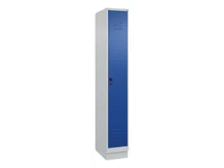 locker,HxBxD 1950x300x500mm,1vak,vak B 300mm,draaigrendel,sokkel