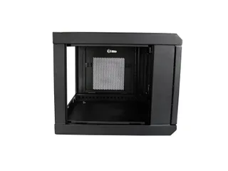 2-post 6U wandmonteerbare netwerkkast 19 inch scharnierende patchkast - 4
