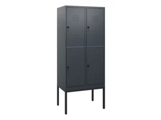 dubbeldekse locker,HxBxD 1950x800x500mm,2x2vak.,vak B 400mm - 1