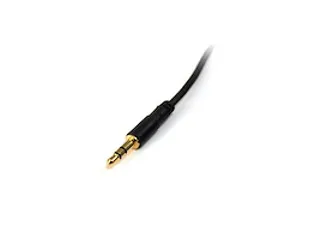 90cm Slim 3,5mm Stereo Audiokabel - M/M - 2
