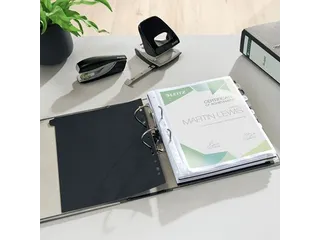 Ordner Leitz 1080 A4 80mm gewolkt zwart 100% gerecycled karton - 7