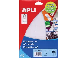 Etiketten 25x40mm Print & Write Wit - 2