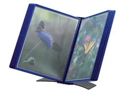 Bureaustandaard Djois Flex-O-Frame Premium A4 10-tassen blauw