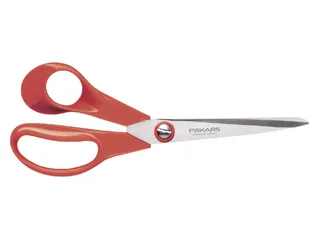 Schaar Fiskars Classic universeel 21cm links rood - 3