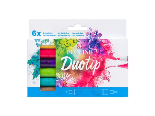 Duotip Talens Ecoline set à 6 stuks botanisch