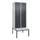 locker voor scheiding van kleding,HxBxD 2120x800x815mm,2vak