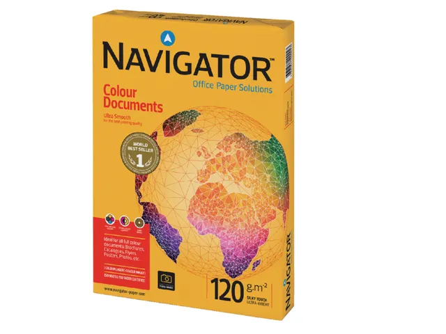 Kopieerpapier Navigator Colour Doc A4 120 Gram Wit 250vel