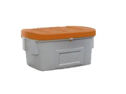 strooigoedbak,550l,HxBxD 748x1400x1070mm,PE,grijs,deksel oranje