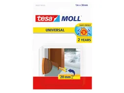 Tochtstrip Tesa Moll 05422 dorpelstrip 38mmx1m bruin