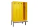 locker met bank,voor scheiding van kleding,HxBxD 2120x1200x815mm,4vak