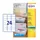 Etiket Avery J8159-25 63.5x33.9mm Inkjet Wit 600 stuks