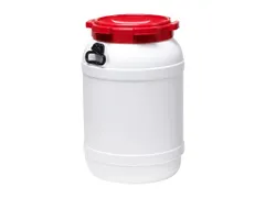 Dekselvat Met Grote Vulopening 410x632mm Inhoud 68 liter Ø 282mm