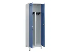 PBM-locker,HxBxD 1950x600x500mm,2vak,vak B 300mm,draaigrendel