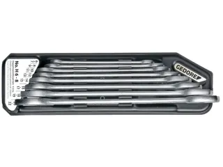 GEDORE H6-8dubbelsleutelset in houder 8-delige set 6-22mm - 1